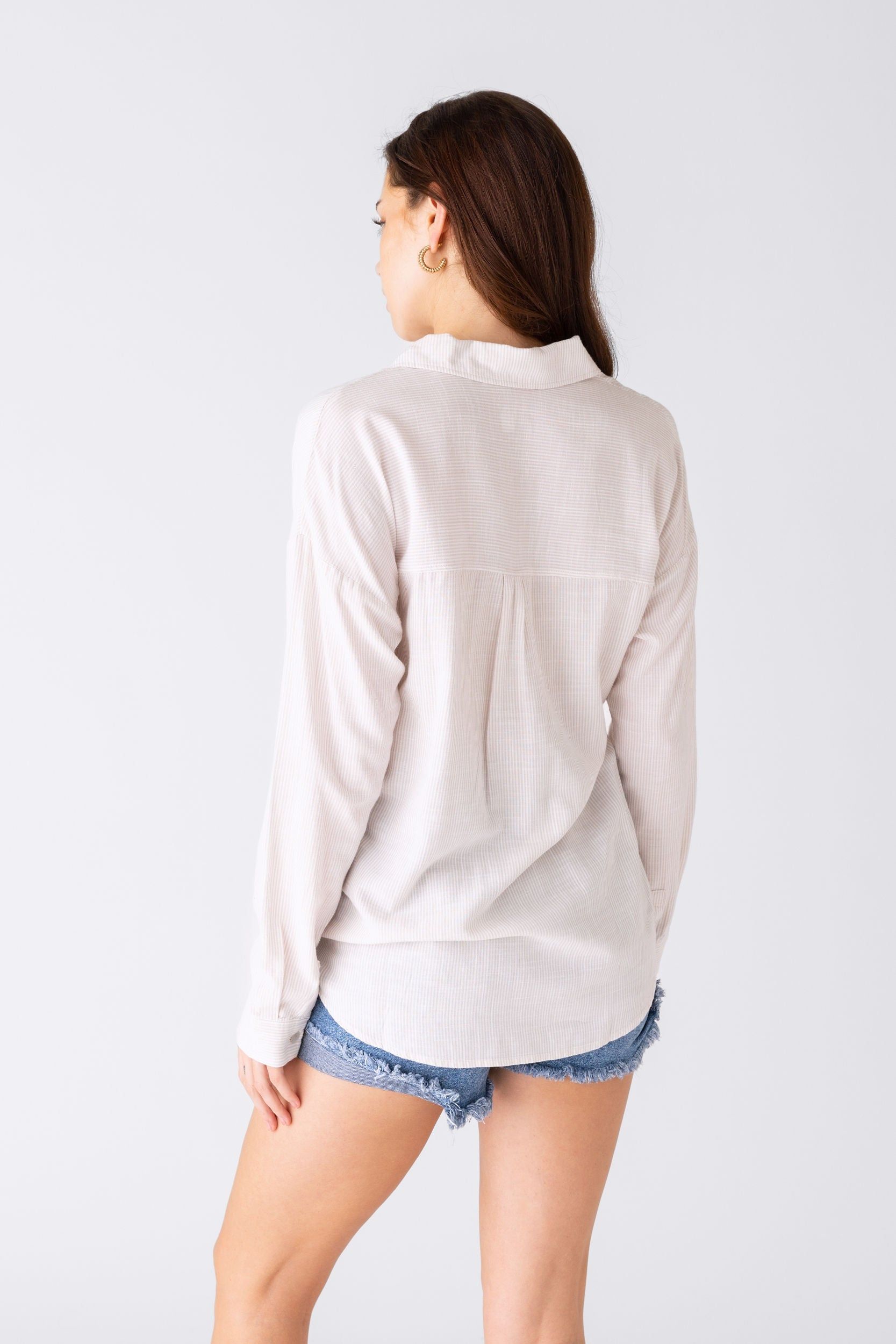 Harper Classic Striped Button Down sold by fab'rik product image thumbnail 3