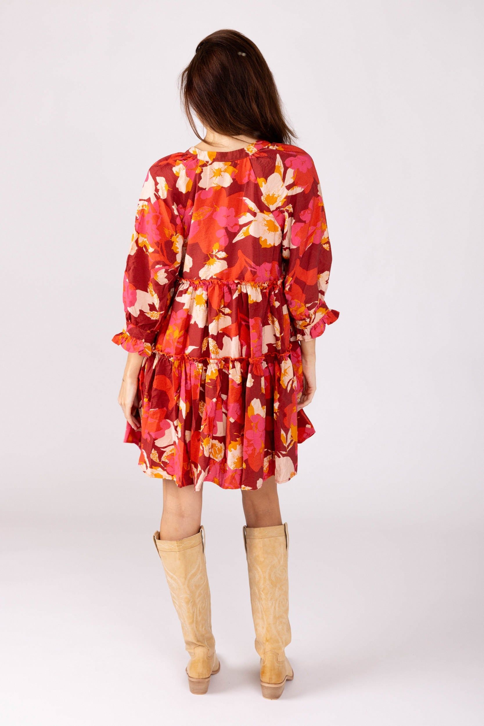 SALE - Dylan Tiered Mini Dress sold by fab'rik product image thumbnail 3