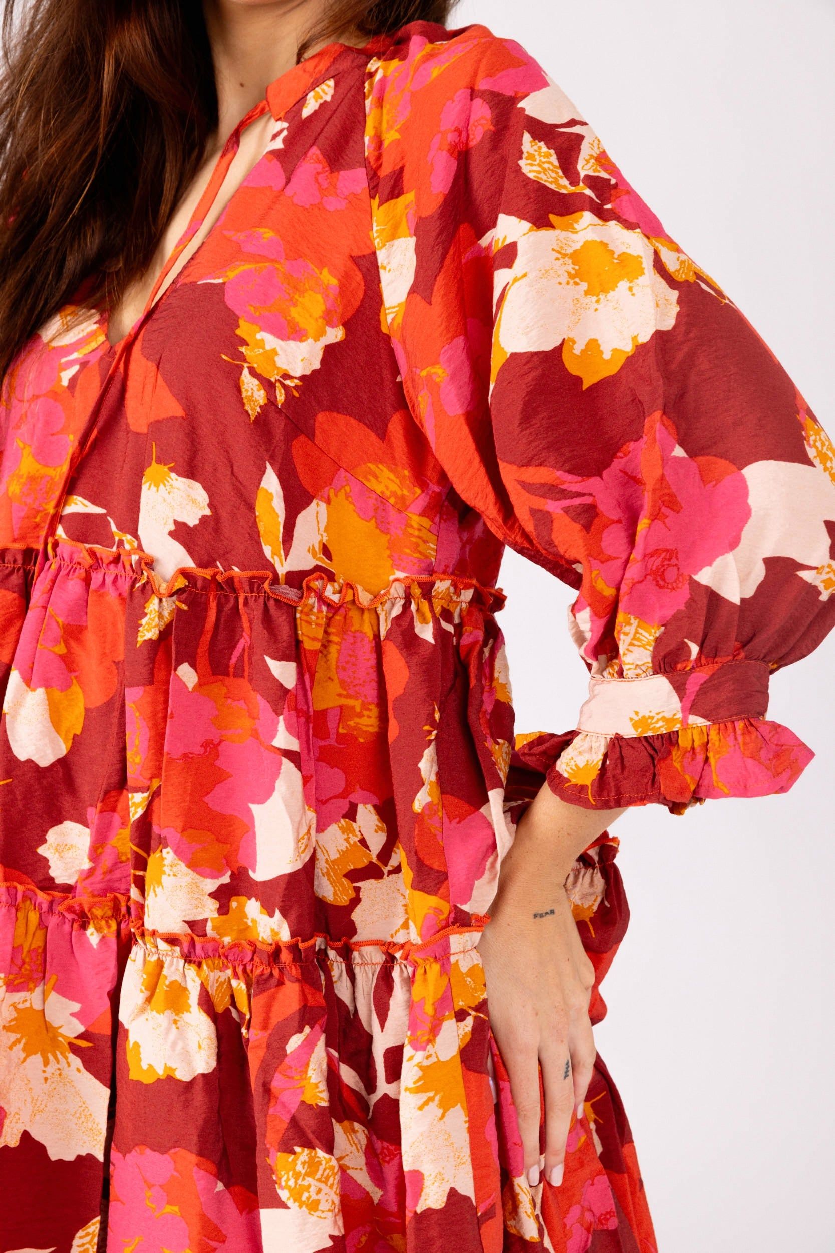 SALE - Dylan Tiered Mini Dress sold by fab'rik product image thumbnail 2