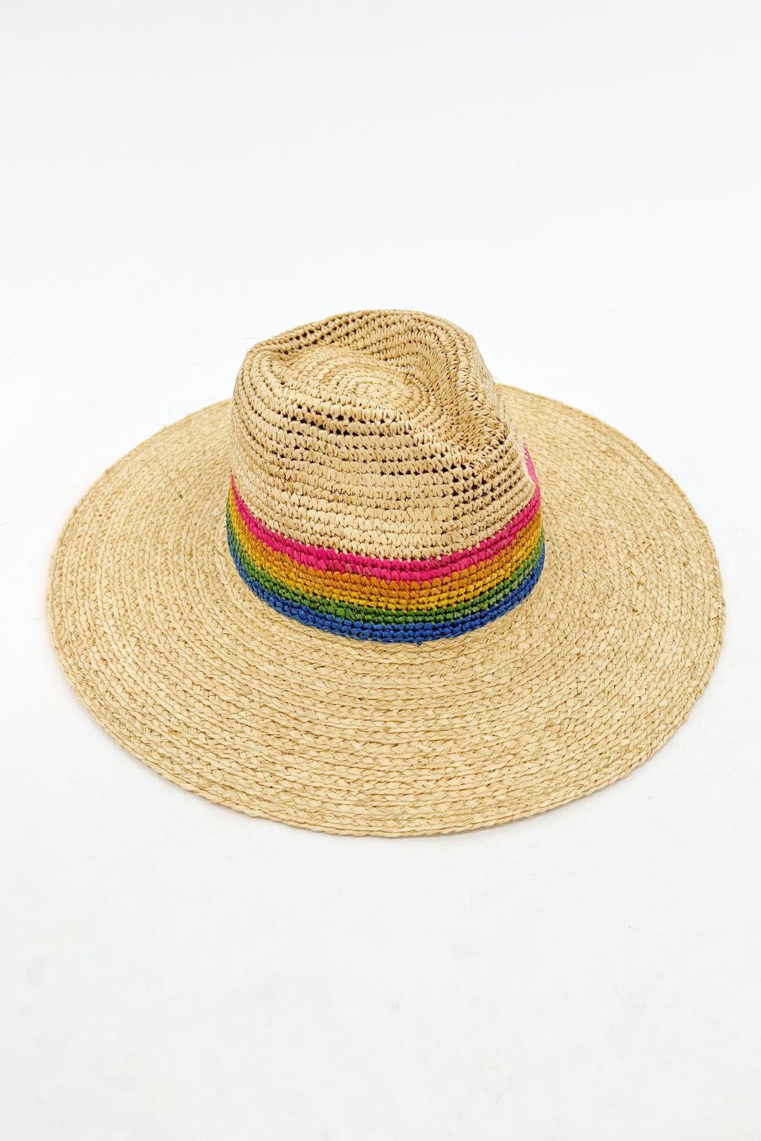 SALE - Bree Rainbow Raffia Hat sold by fab'rik product image thumbnail 4