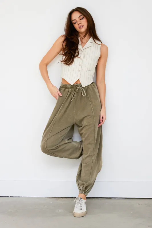SALE - Tori Linen Striped Vest sold by fab'rik