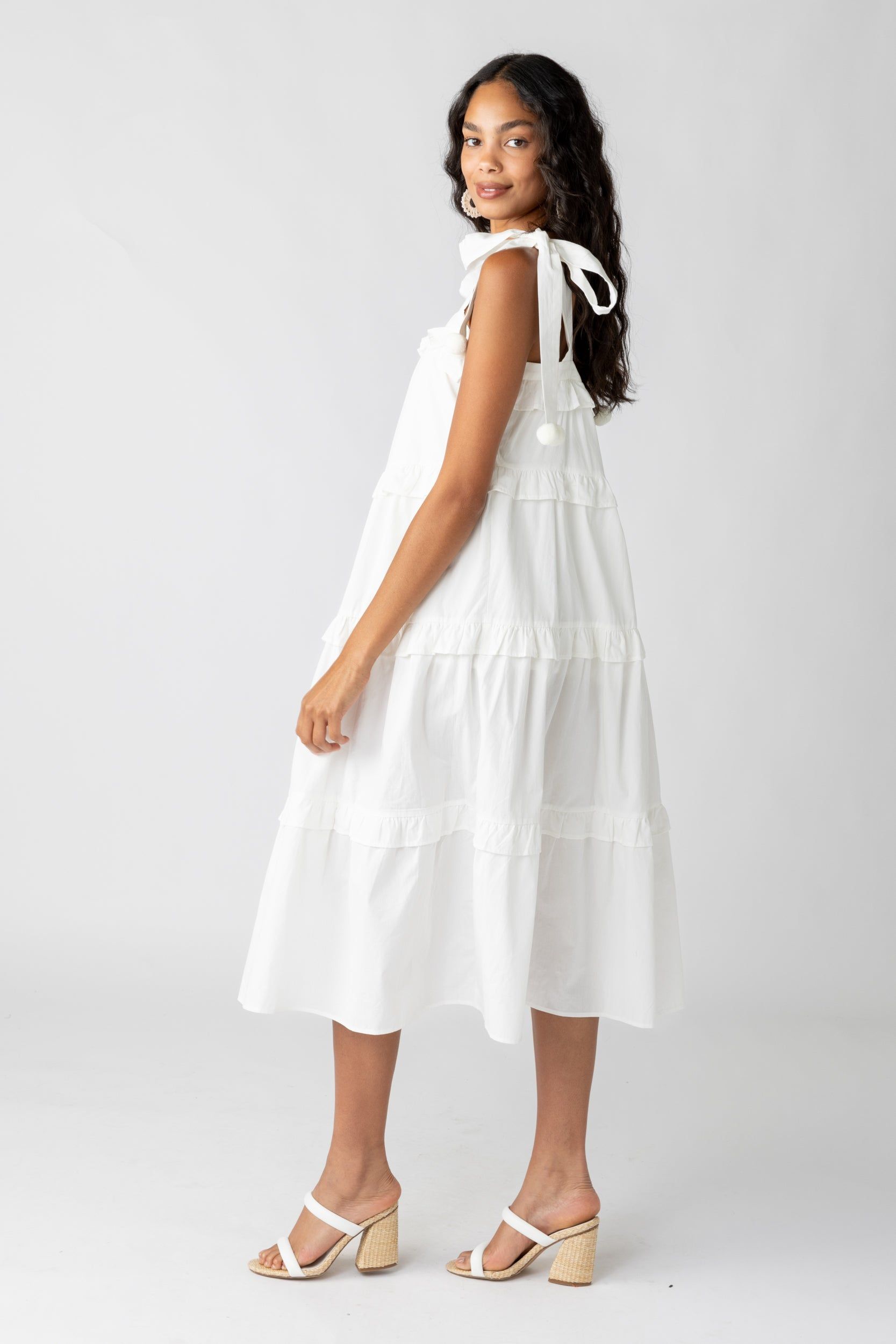 SALE - Callie Tiered Midi Dress sold by fab'rik product image thumbnail 4