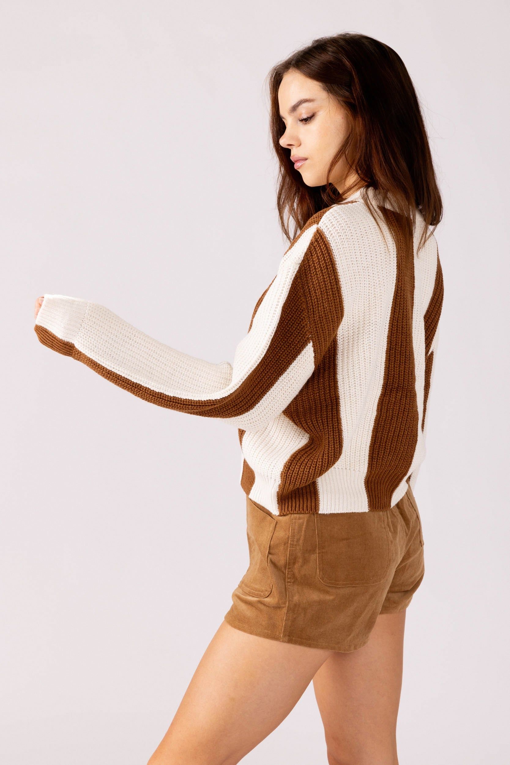Danni Wide Stripe Sweater sold by fab'rik product image thumbnail 4