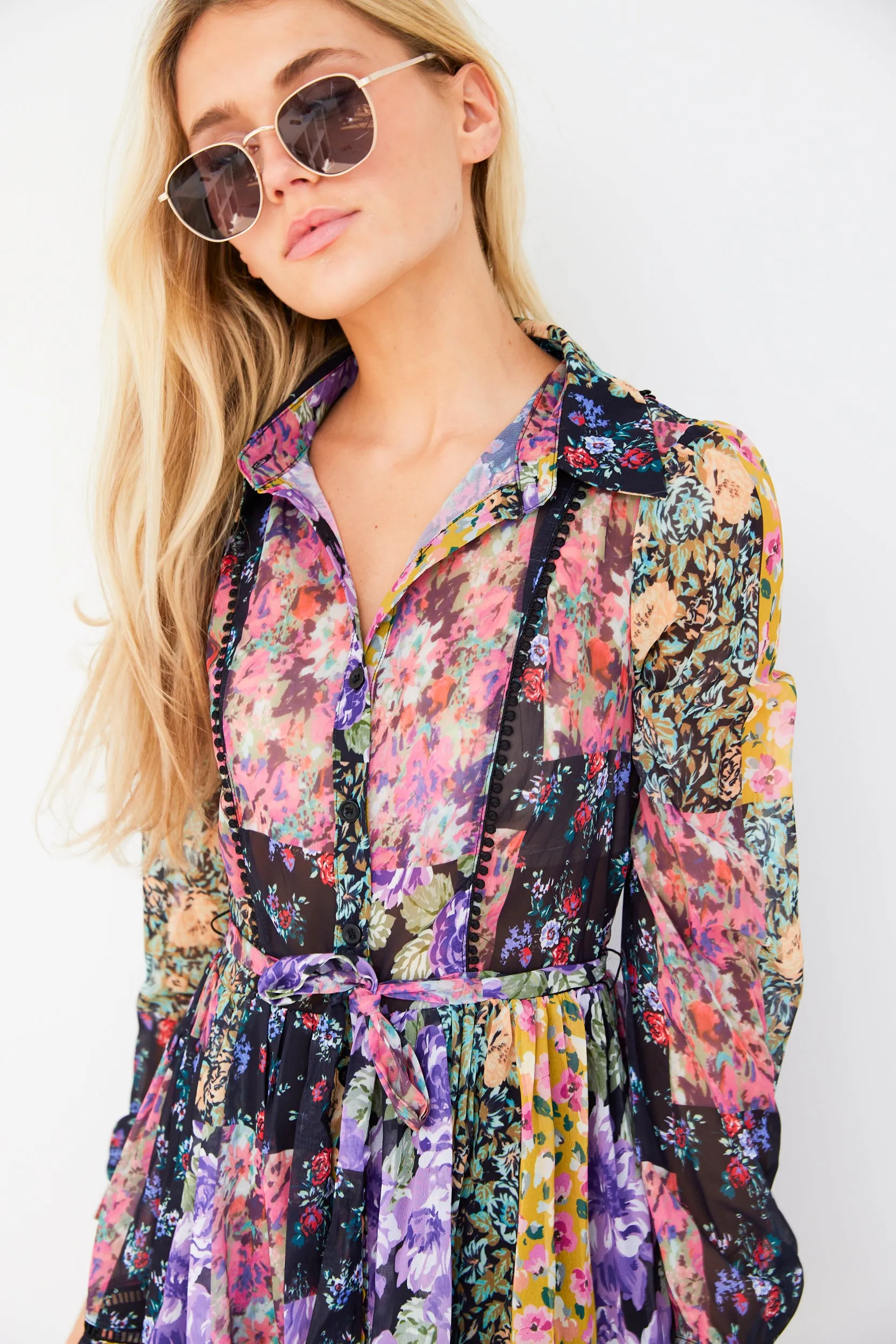 Cleo Floral Print Dress sold by fab'rik product image thumbnail 2