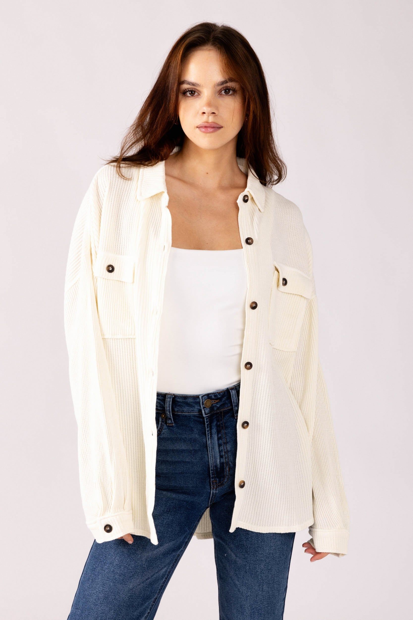 Maika Waffle Knit Shirt sold by fab'rik product image thumbnail 4