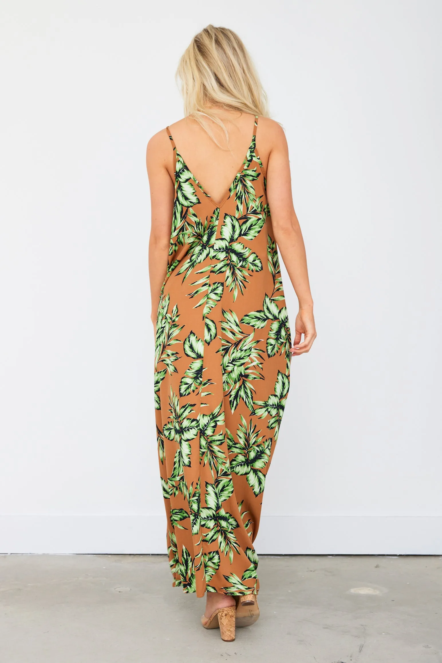 SALE - Anna Printed Cami Maxi Dress sold by fab'rik product image thumbnail 3