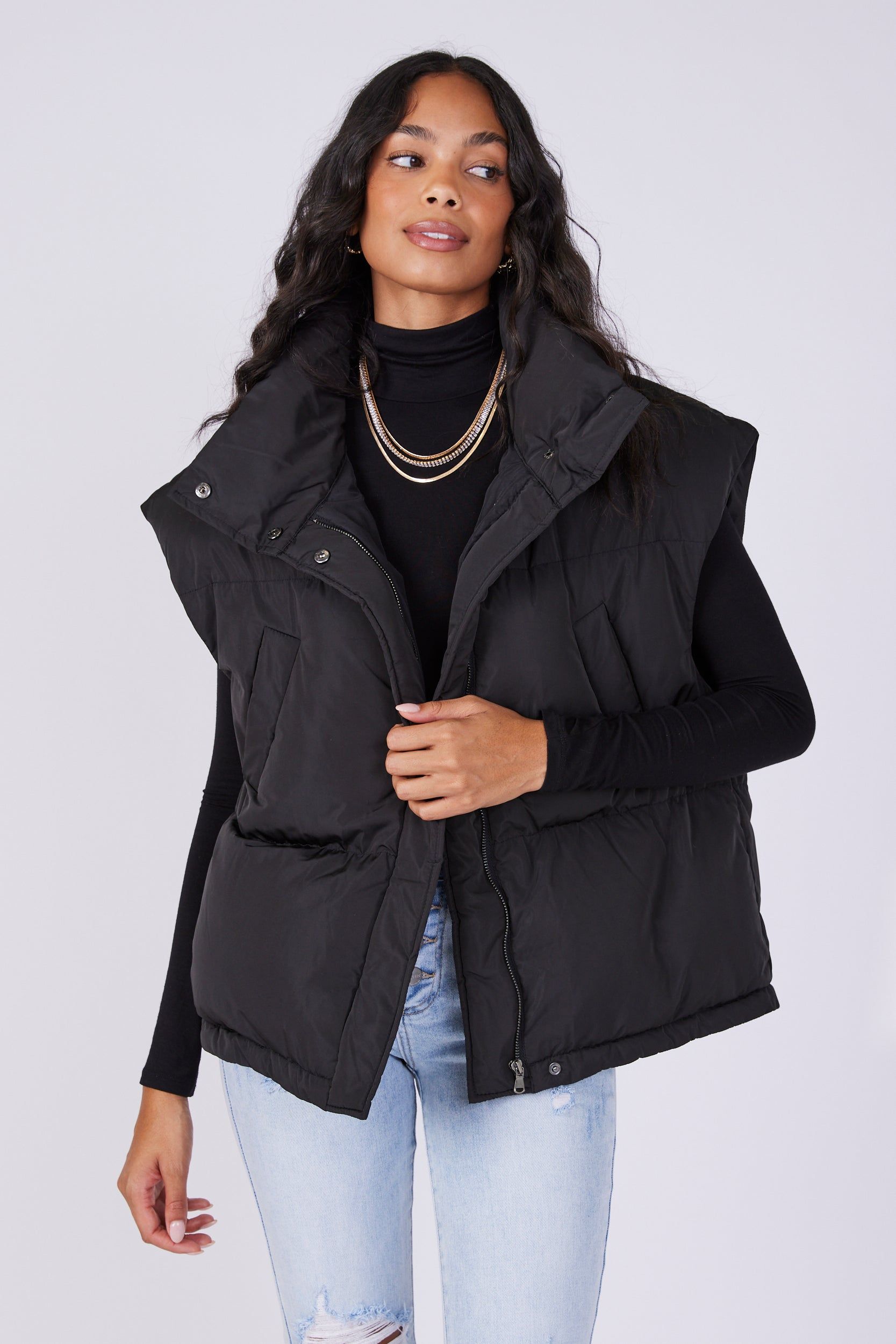 Ivy Puffer Vest sold by fab'rik product image thumbnail 3
