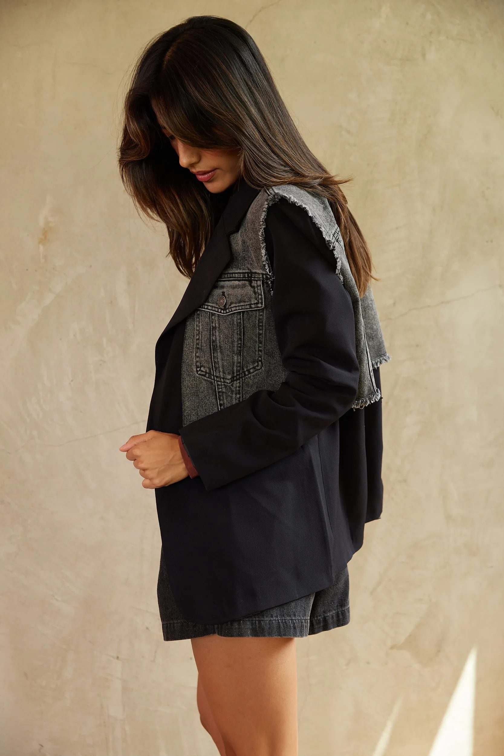 SALE - Teddy Layered Look Blazer sold by fab'rik product image thumbnail 3