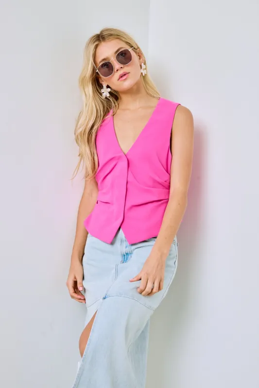 SALE - Hayes Vest Top sold by fab'rik