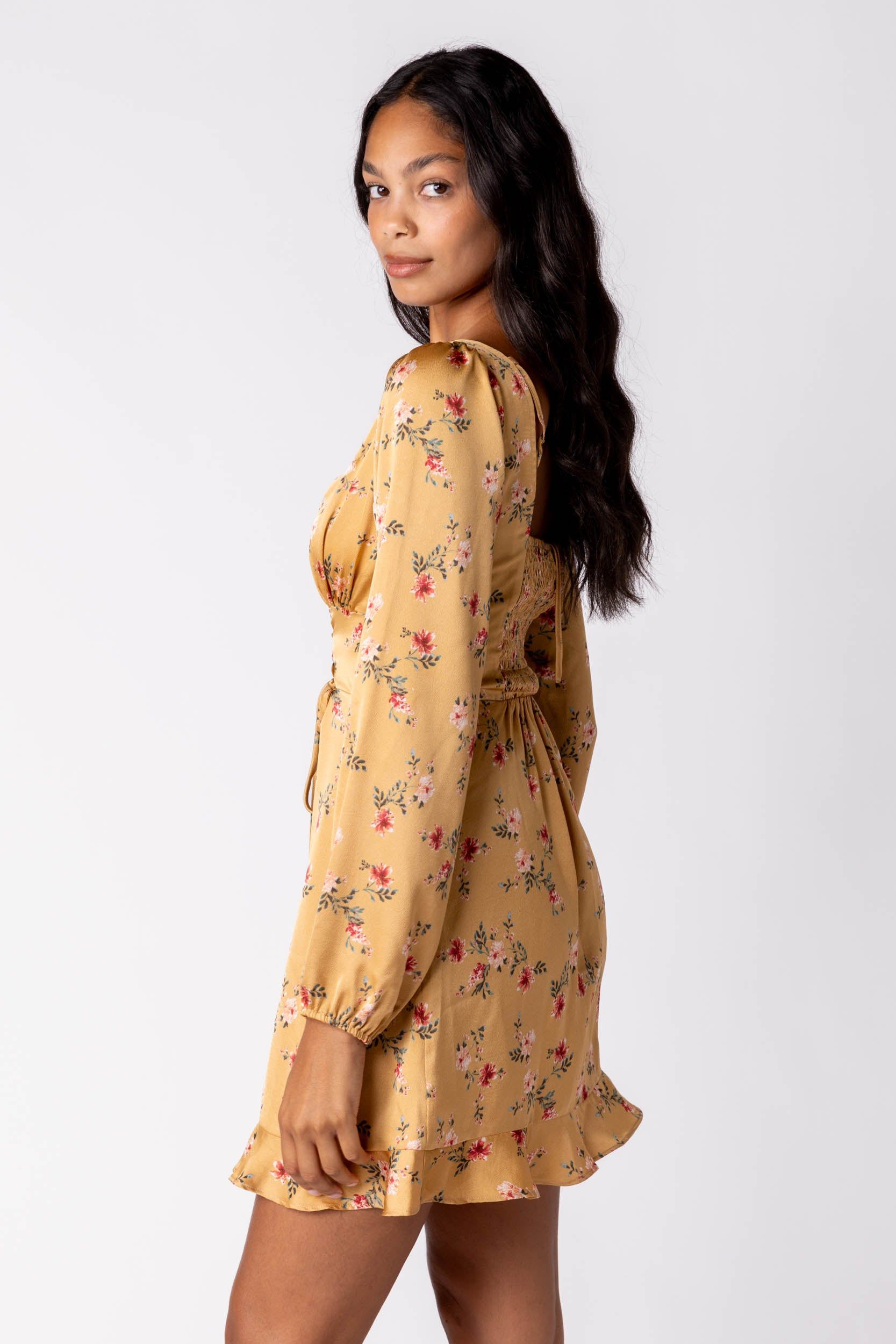 SALE - Alessia Lace Up Mini Dress sold by fab'rik product image thumbnail 4