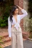 Sawyer Long Sleeve Cropped Top sold by fab'rik