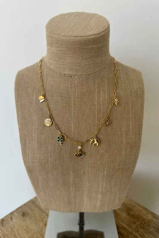 Honor Charm Necklace sold by fab'rik