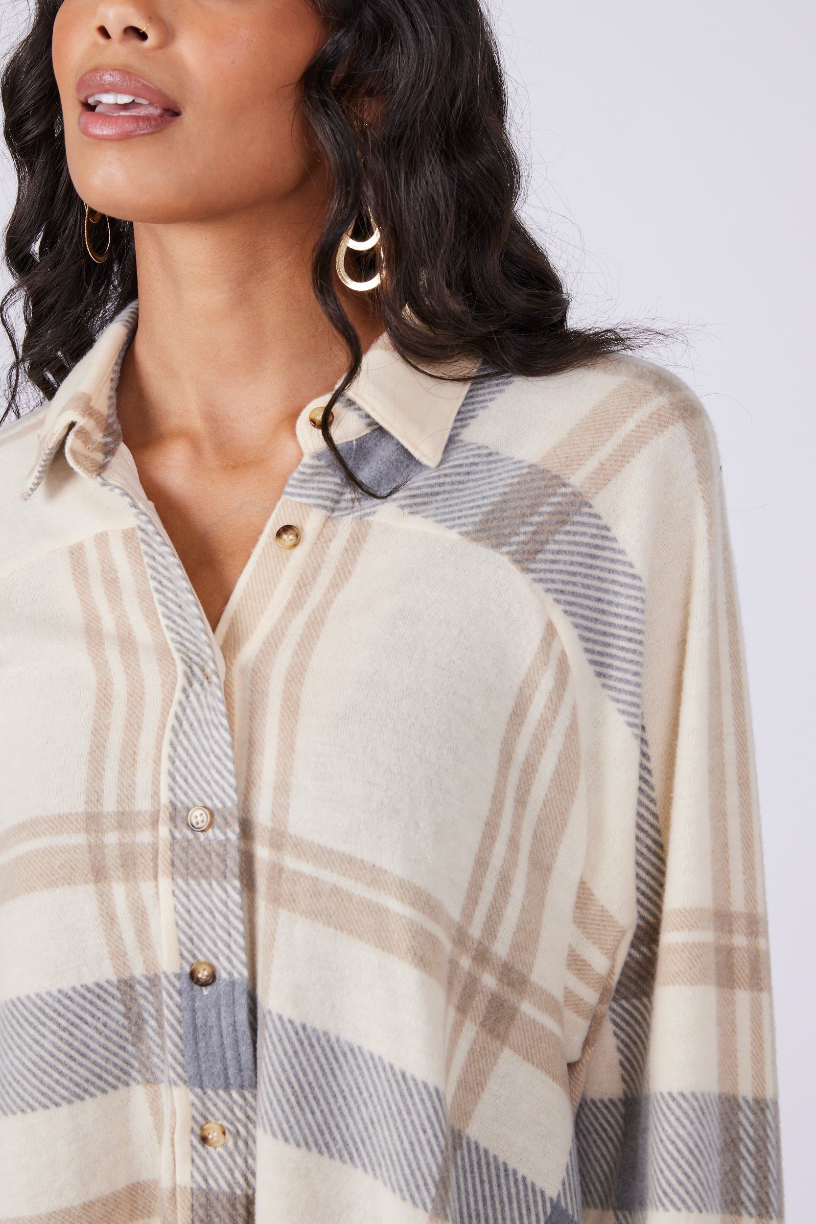 SALE - Gemma Plaid Shirt sold by fab'rik product image thumbnail 3