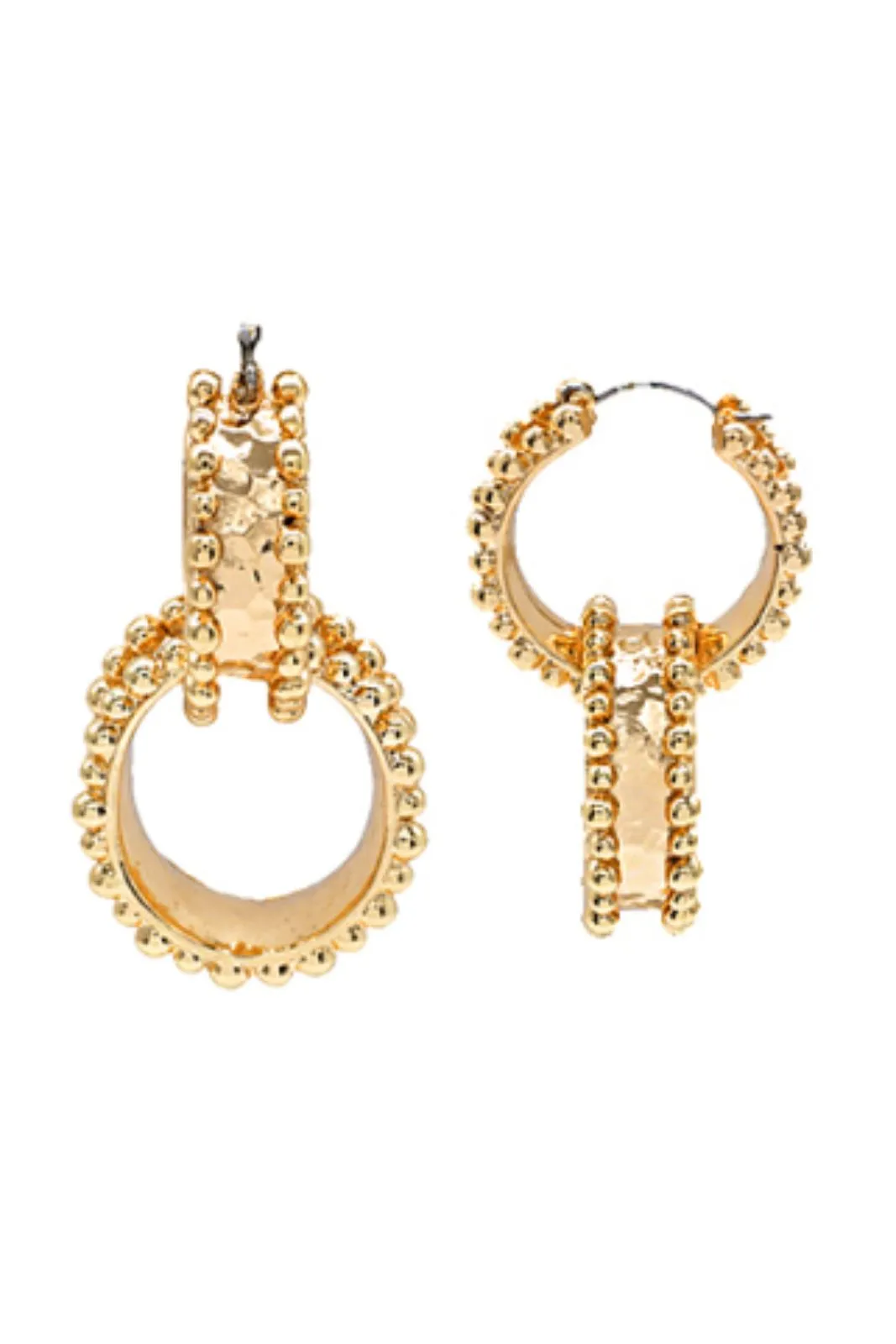 Billy Linked Oval and Circle Drop Earrings sold by fab'rik product image thumbnail 2