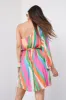 SALE - Esmeralda One Shoulder Striped Mini Dress sold by fab'rik