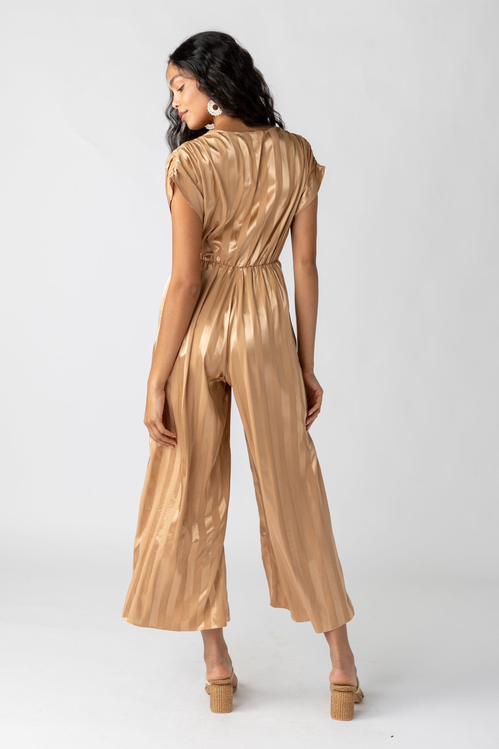 SALE - Noel Short Sleeve Jumpsuit sold by fab'rik product image thumbnail 3