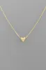 Mateo Small Heart Pendant Necklace sold by fab'rik