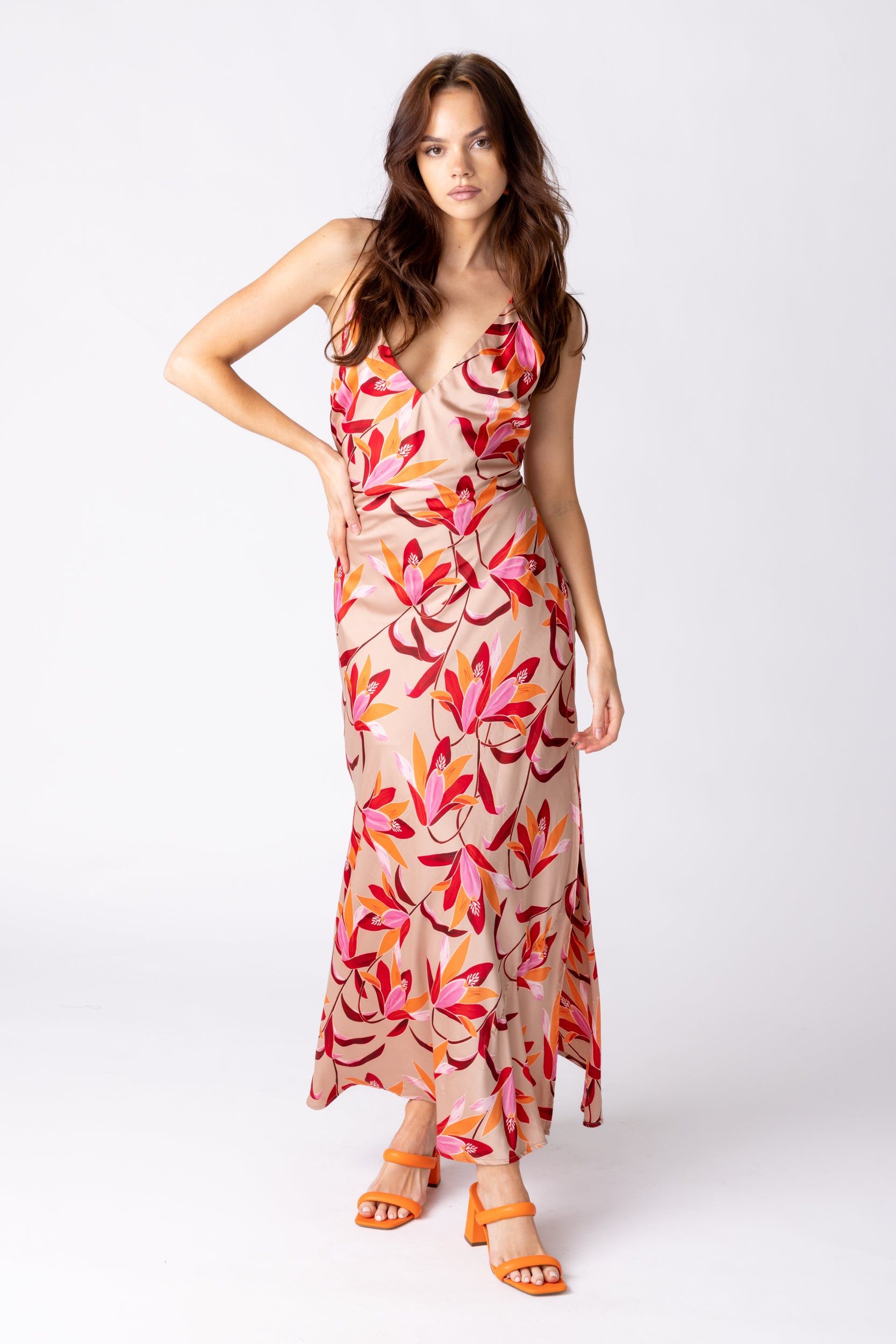 SALE - Reese Floral Maxi Dress sold by fab'rik