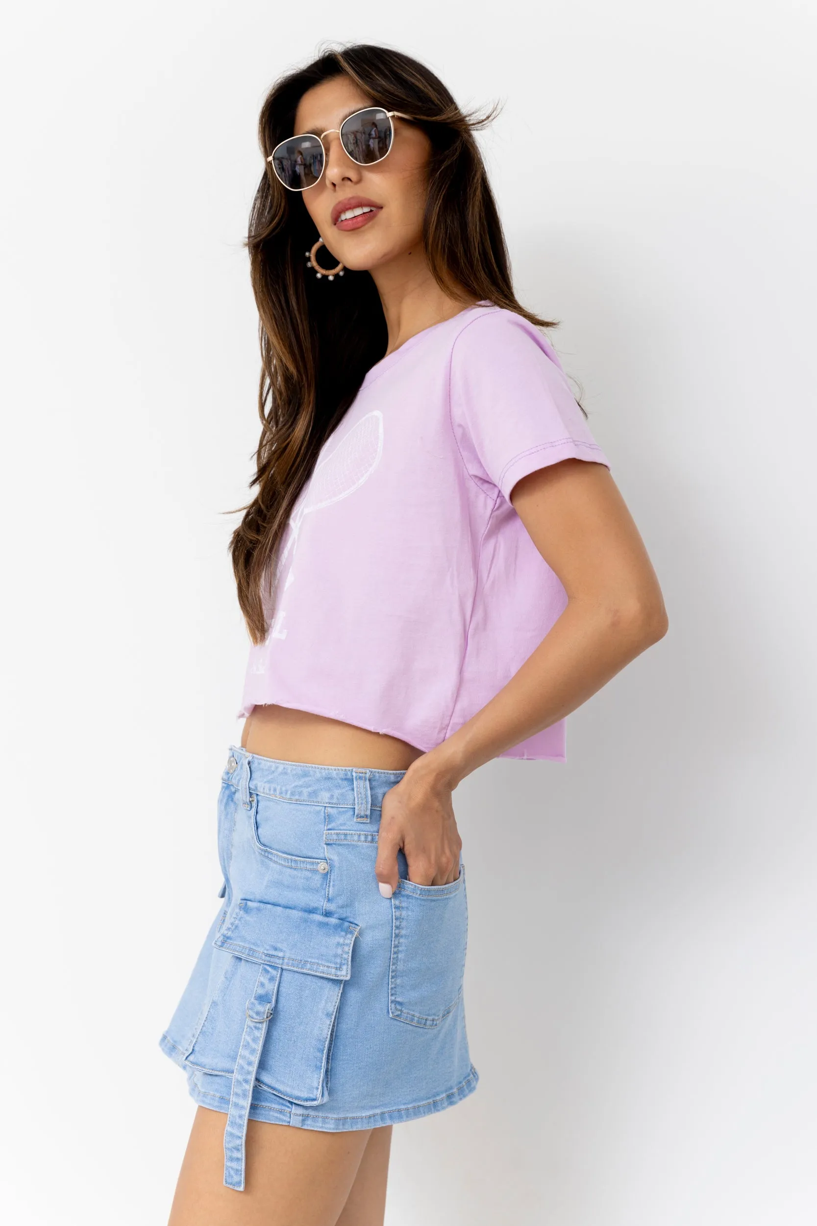 SALE - Sara Denim Mini Skirt sold by fab'rik product image thumbnail 4