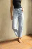 Preston High Rise Patch Pocket Wide Leg Jeans sold by fab'rik