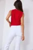 SALE - Jessie Cropped Knit Pearl Top sold by fab'rik