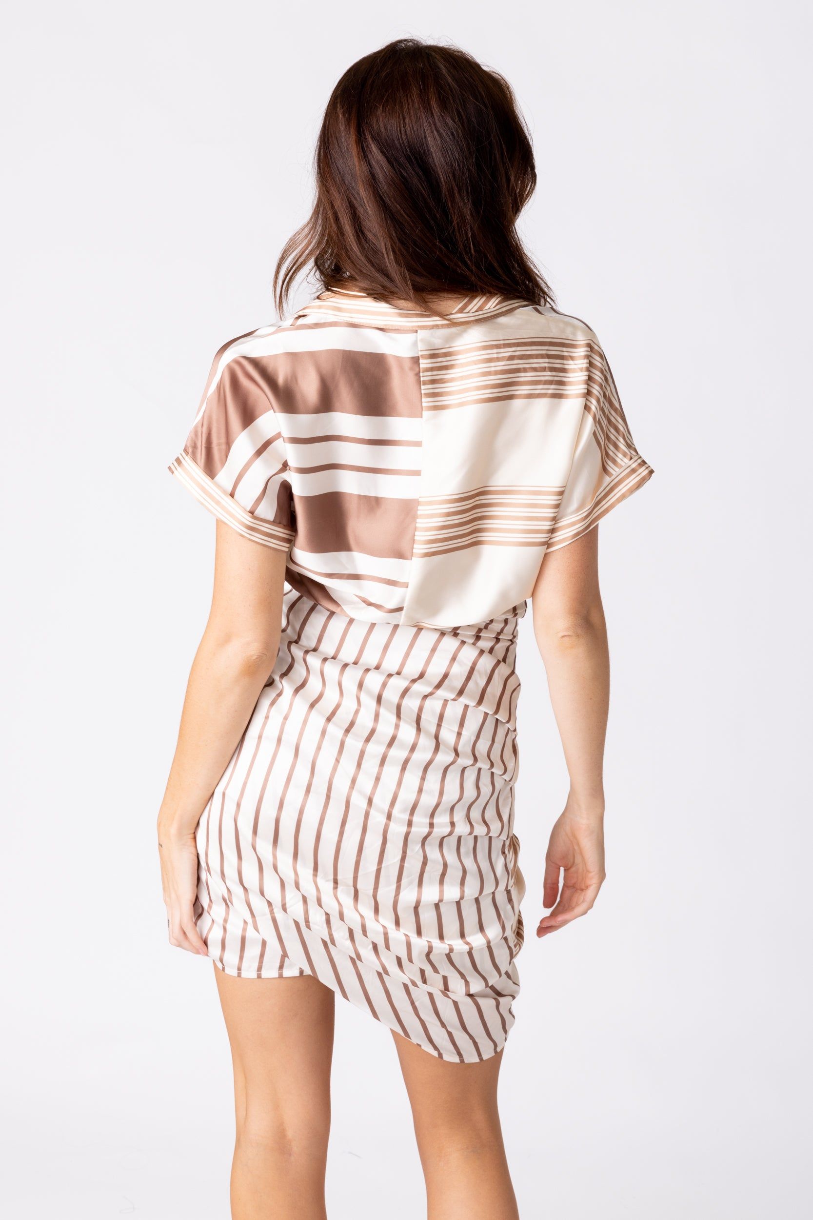 Elena Waist Tie Mini Dress sold by fab'rik product image thumbnail 5