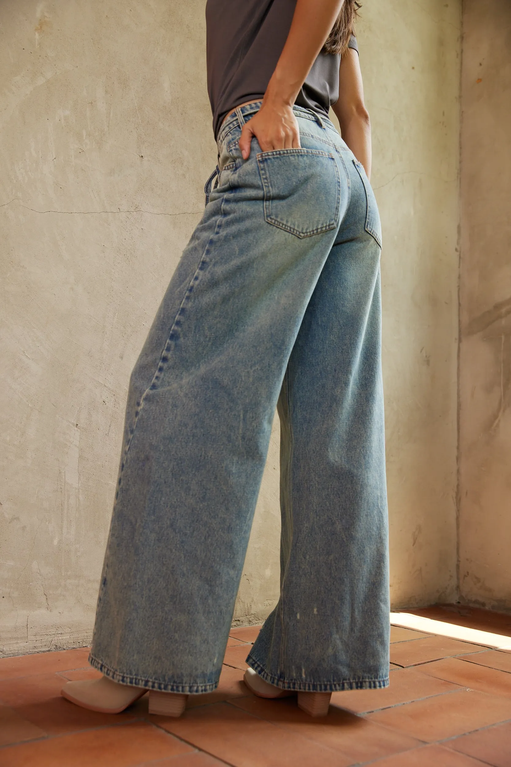 Elliot Wide Leg Jean sold by fab'rik product image thumbnail 2