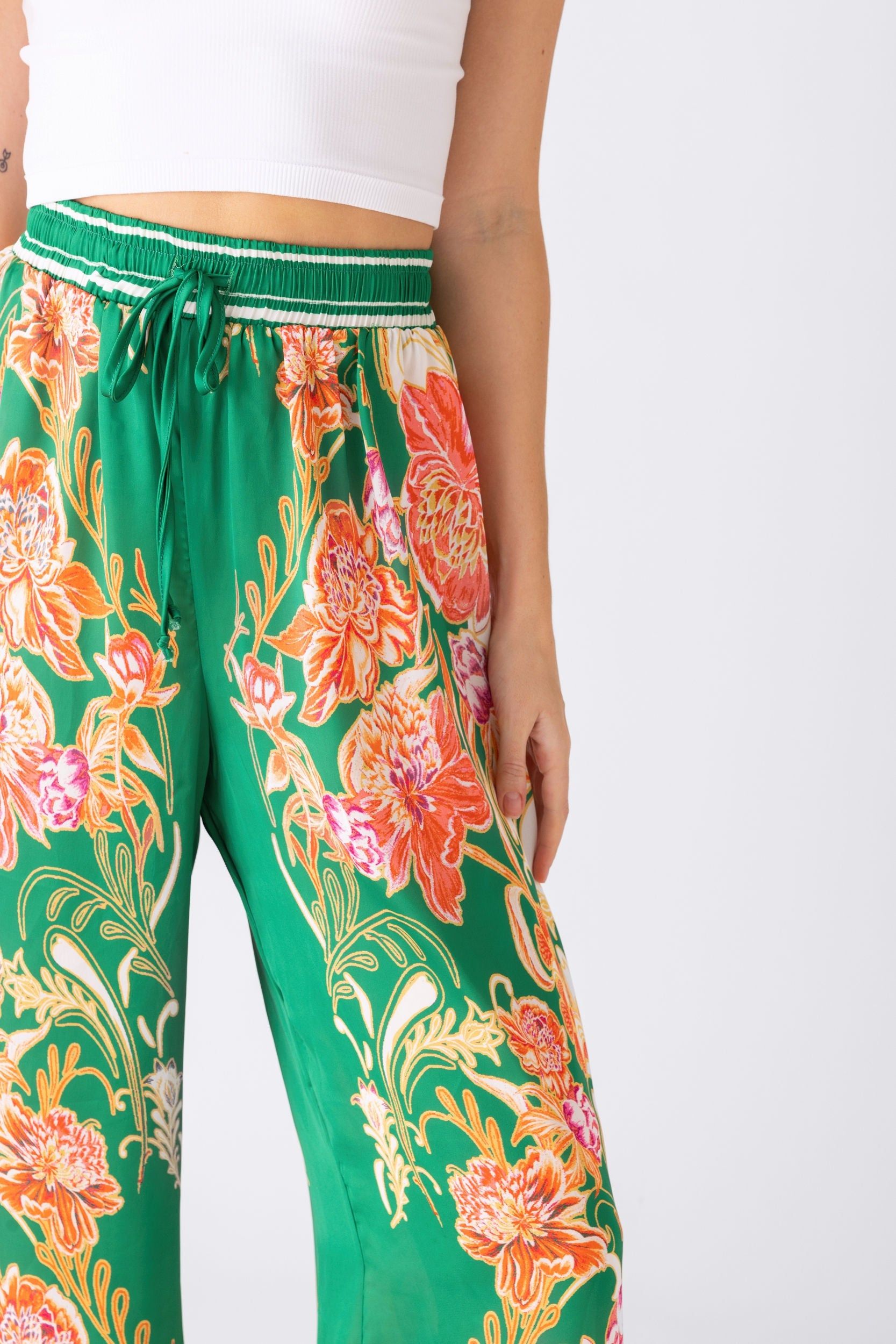 Ela Floral Wide Leg Pant sold by fab'rik product image thumbnail 2