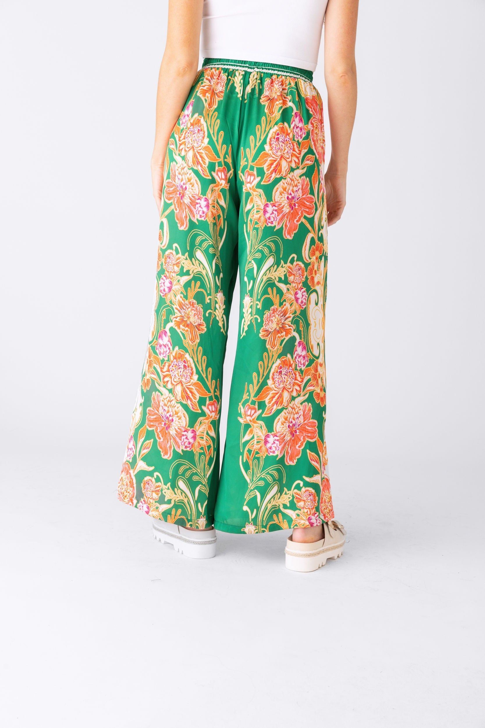 Ela Floral Wide Leg Pant sold by fab'rik product image thumbnail 4