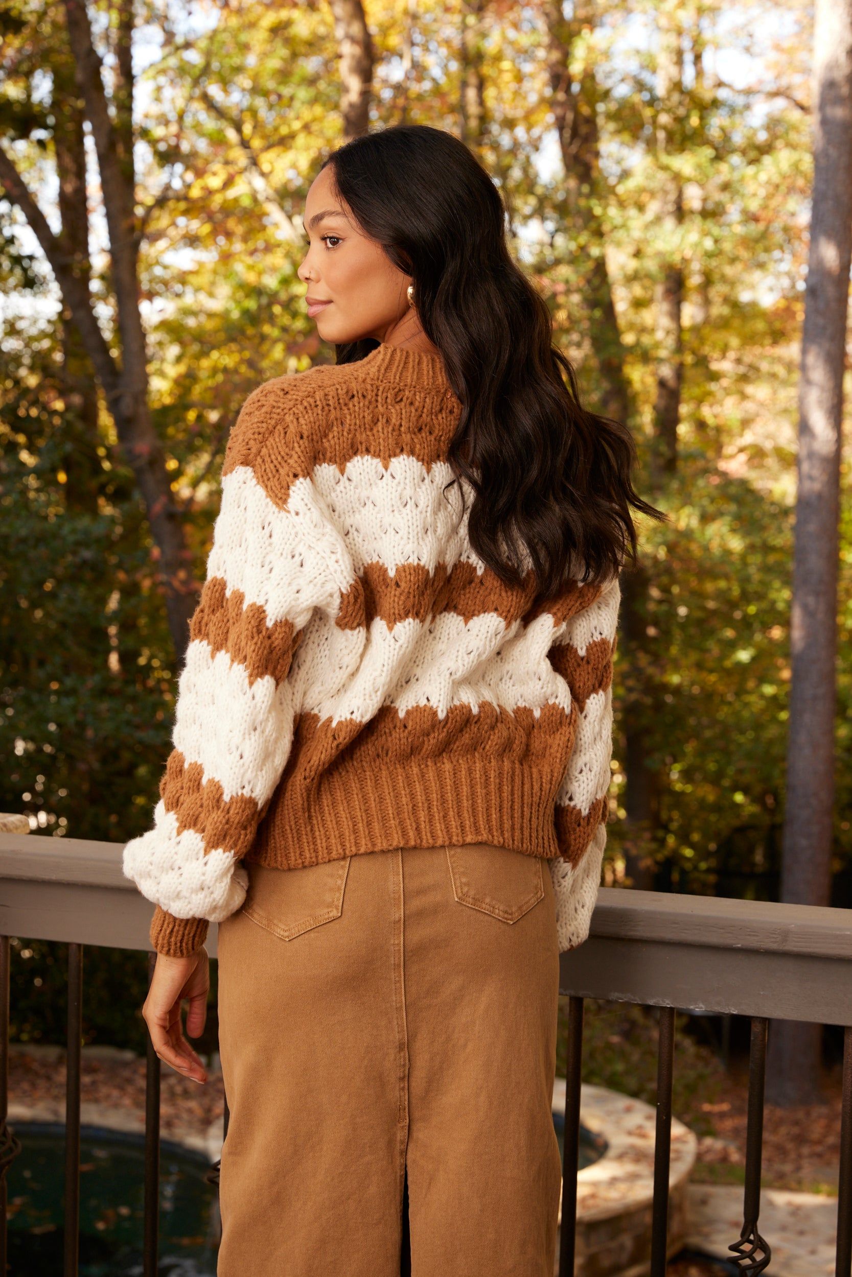 SALE - Kimball Striped Cardigan sold by fab'rik product image thumbnail 4