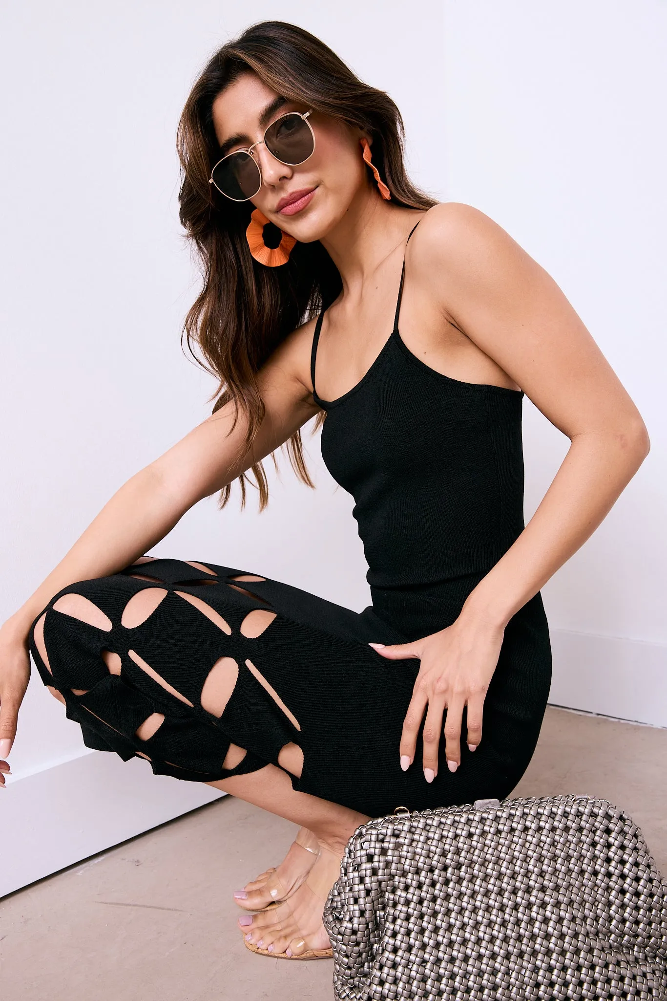 Candice Diamond Cut Out Midi Dress sold by fab'rik product image thumbnail 2