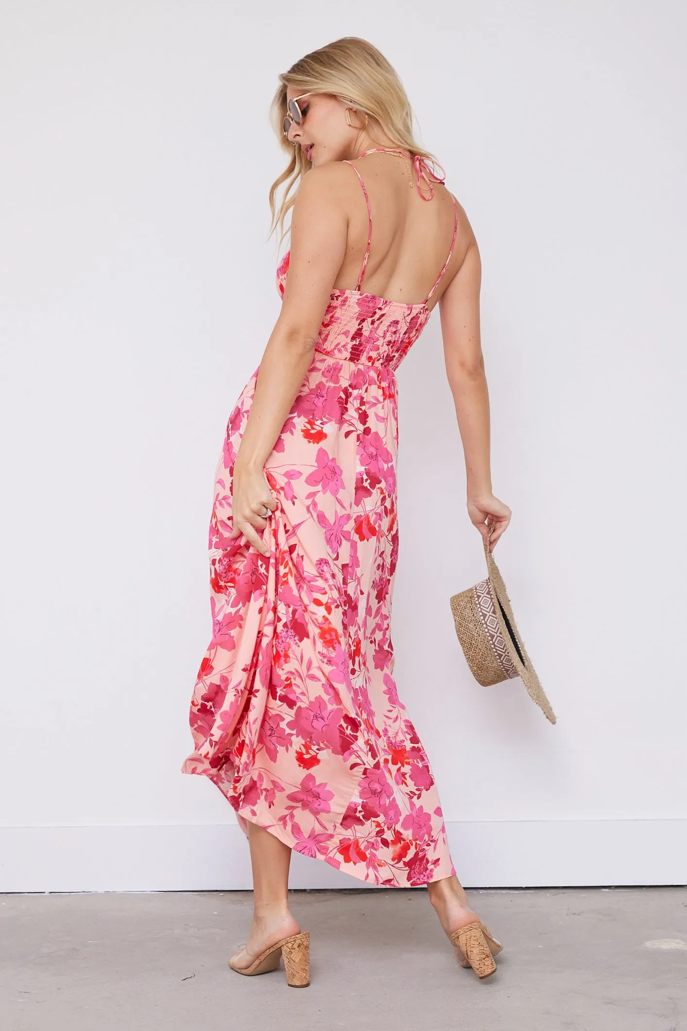 SALE - Rosie Floral Twist Detail Maxi Dress sold by fab'rik product image thumbnail 3