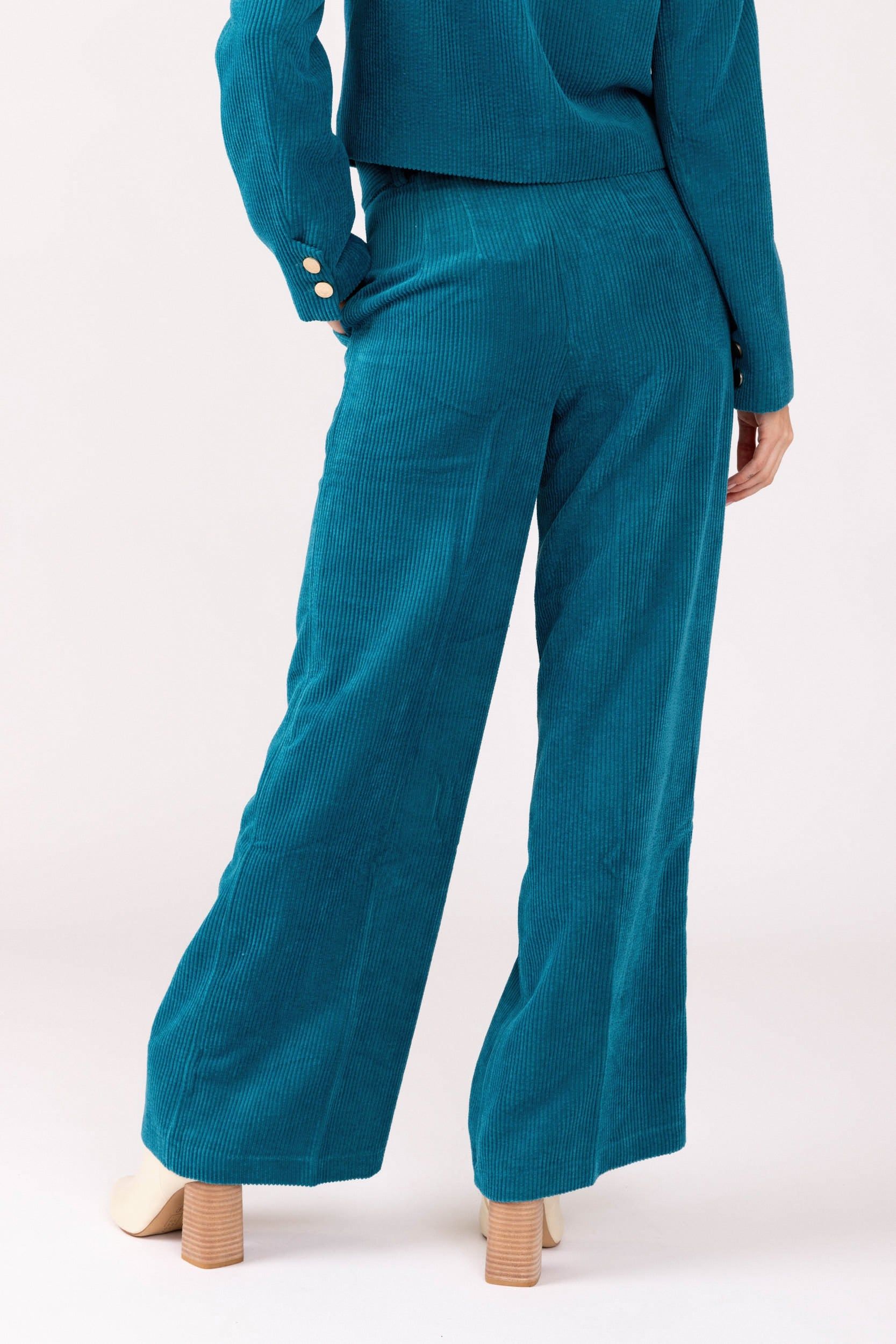 Jessica Wide Leg Cord Pants sold by fab'rik product image thumbnail 3