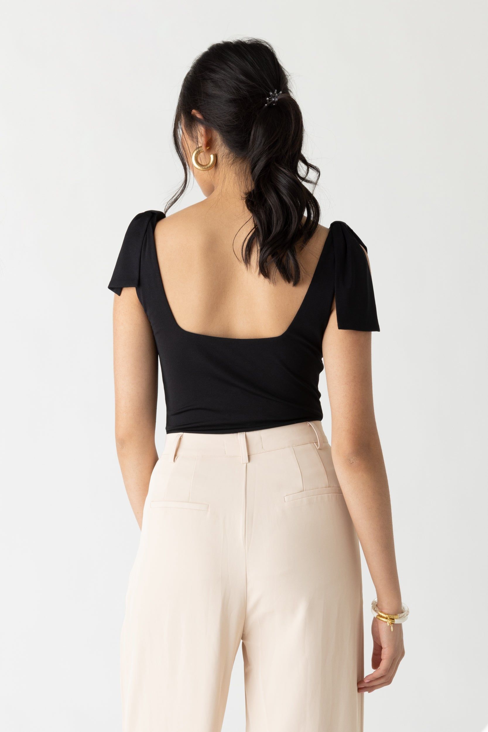 SALE - Gloria Bow Bodysuit sold by fab'rik product image thumbnail 4