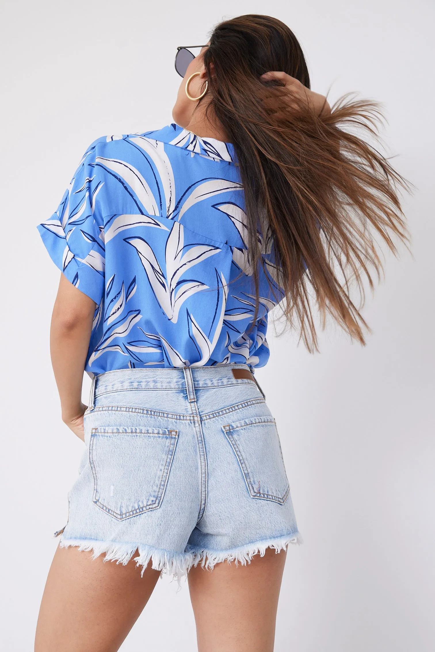 Collins Tropical Printed Top sold by fab'rik product image thumbnail 3