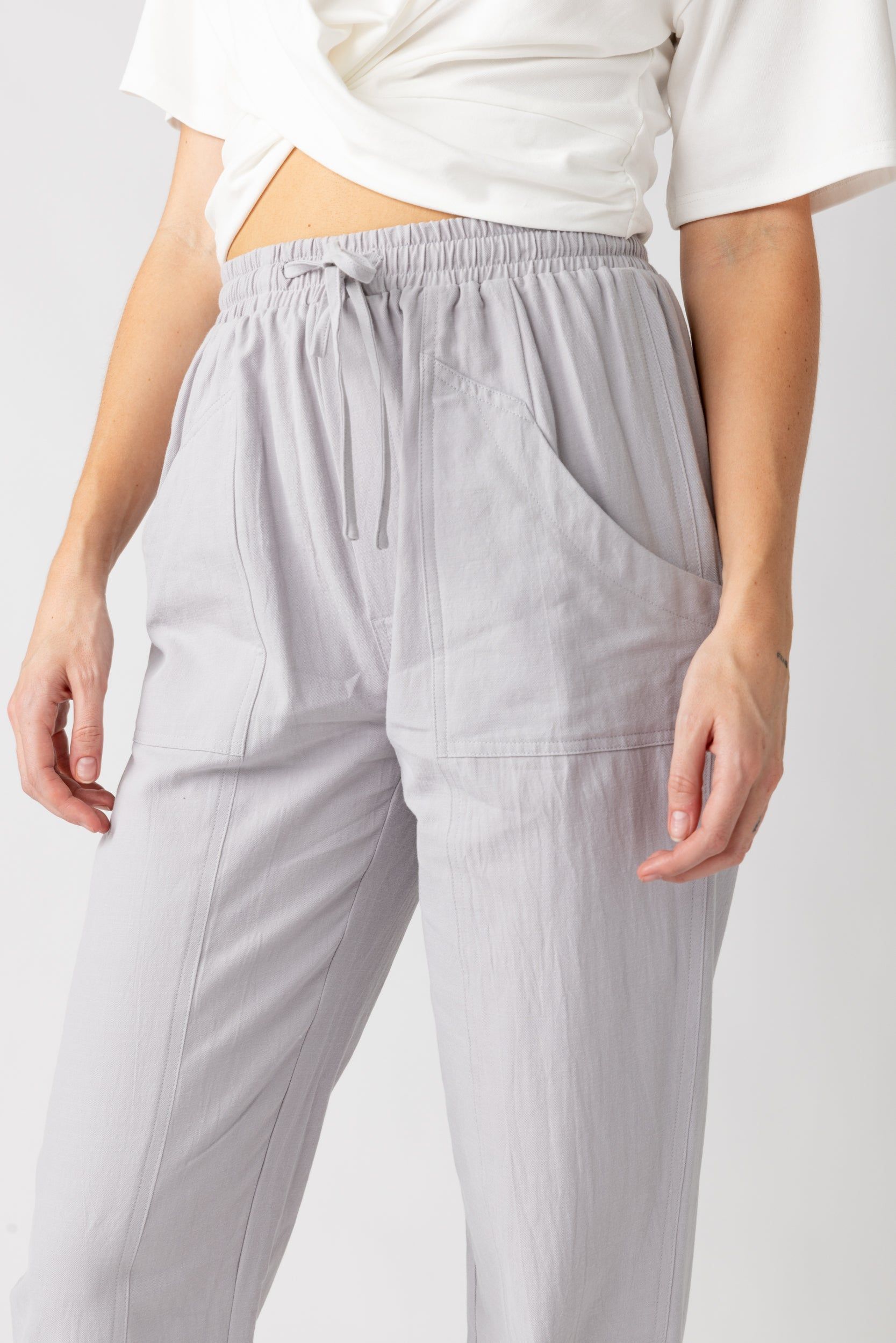 SALE - Eva Straight Leg Elastic Waist Pant sold by fab'rik product image thumbnail 4