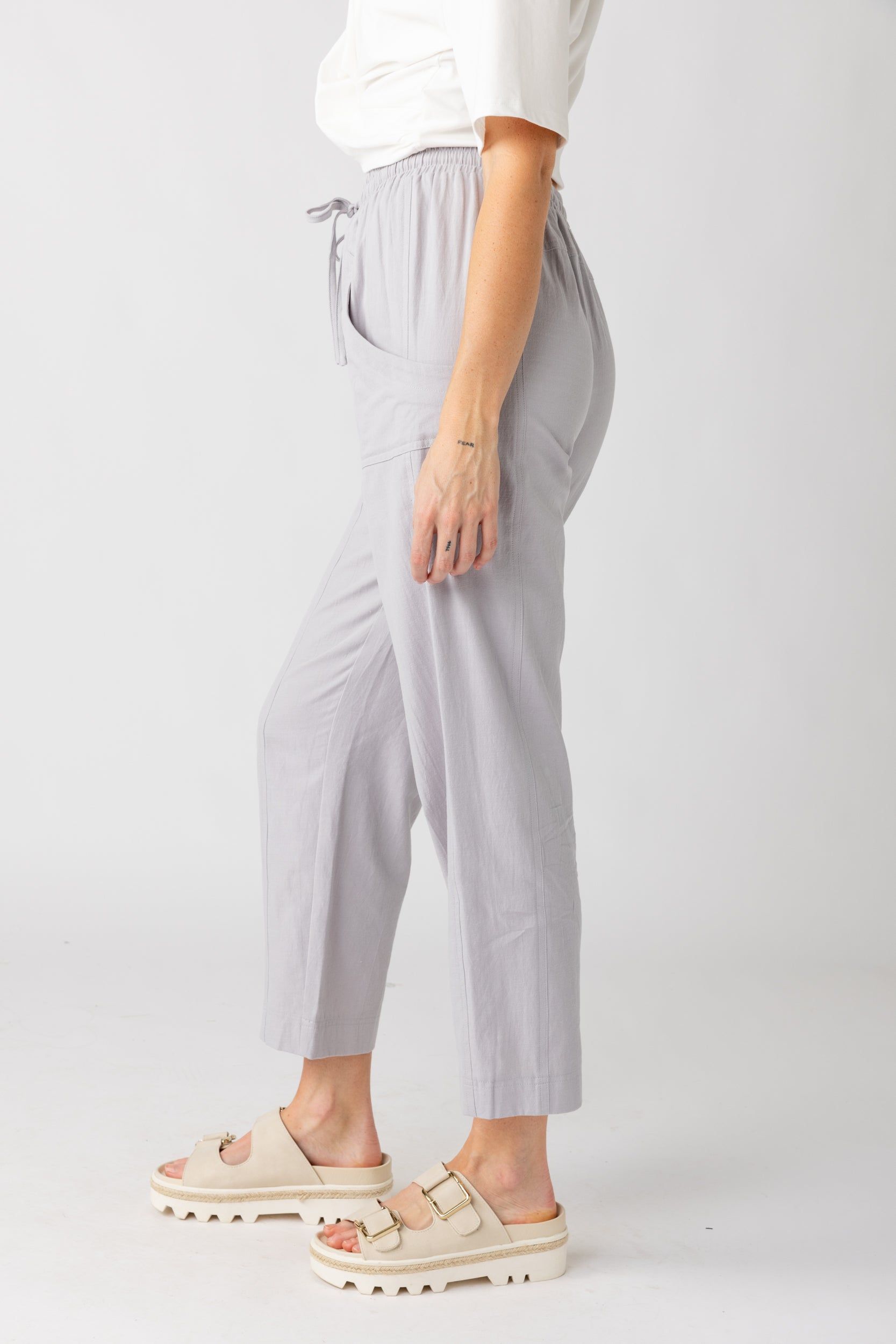 SALE - Eva Straight Leg Elastic Waist Pant sold by fab'rik product image thumbnail 3