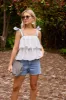 Sharon Tiered Ruffle Top sold by fab'rik