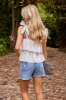 Sharon Tiered Ruffle Top sold by fab'rik