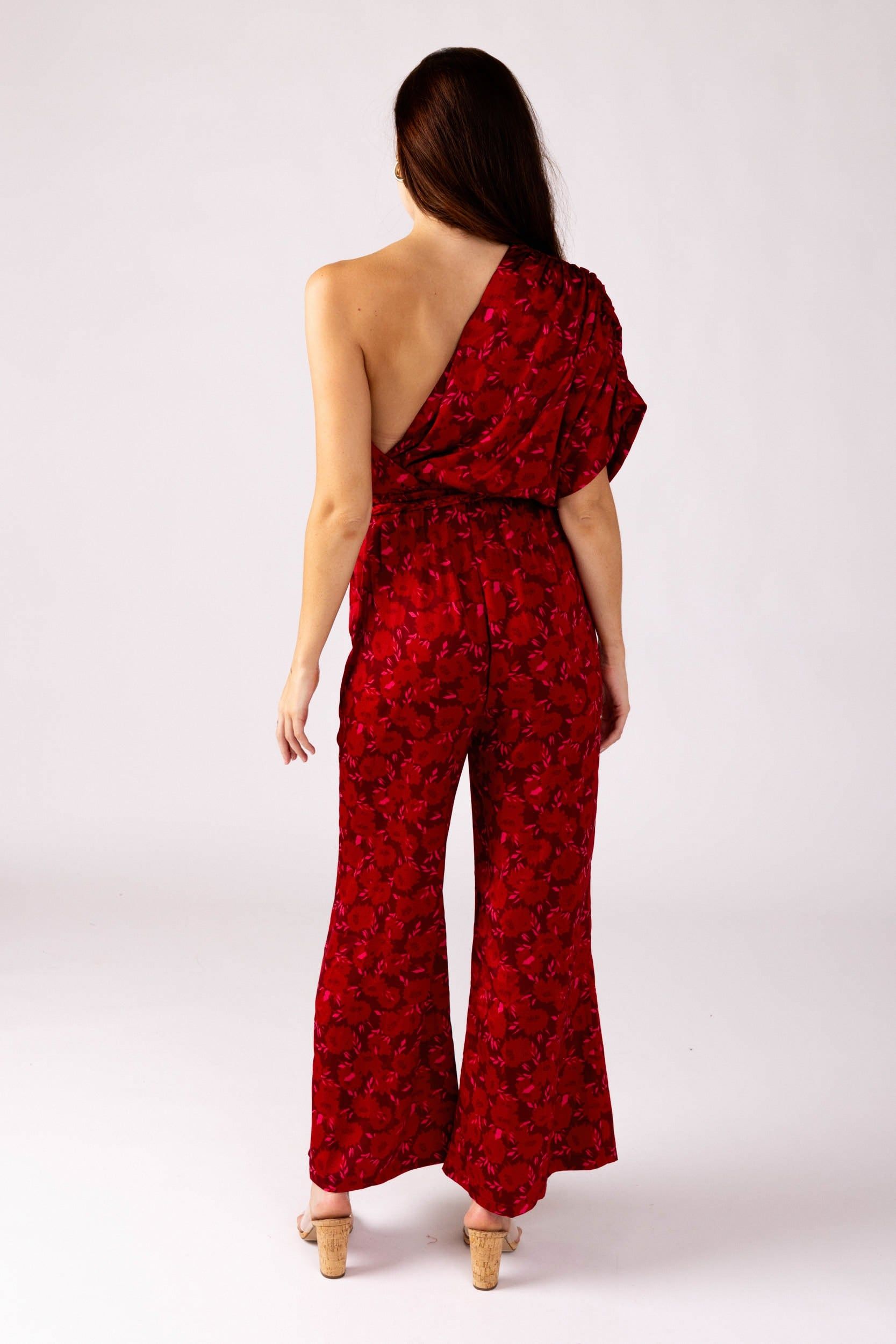 SALE - Jacinda One Shoulder Jumpsuit sold by fab'rik product image thumbnail 3
