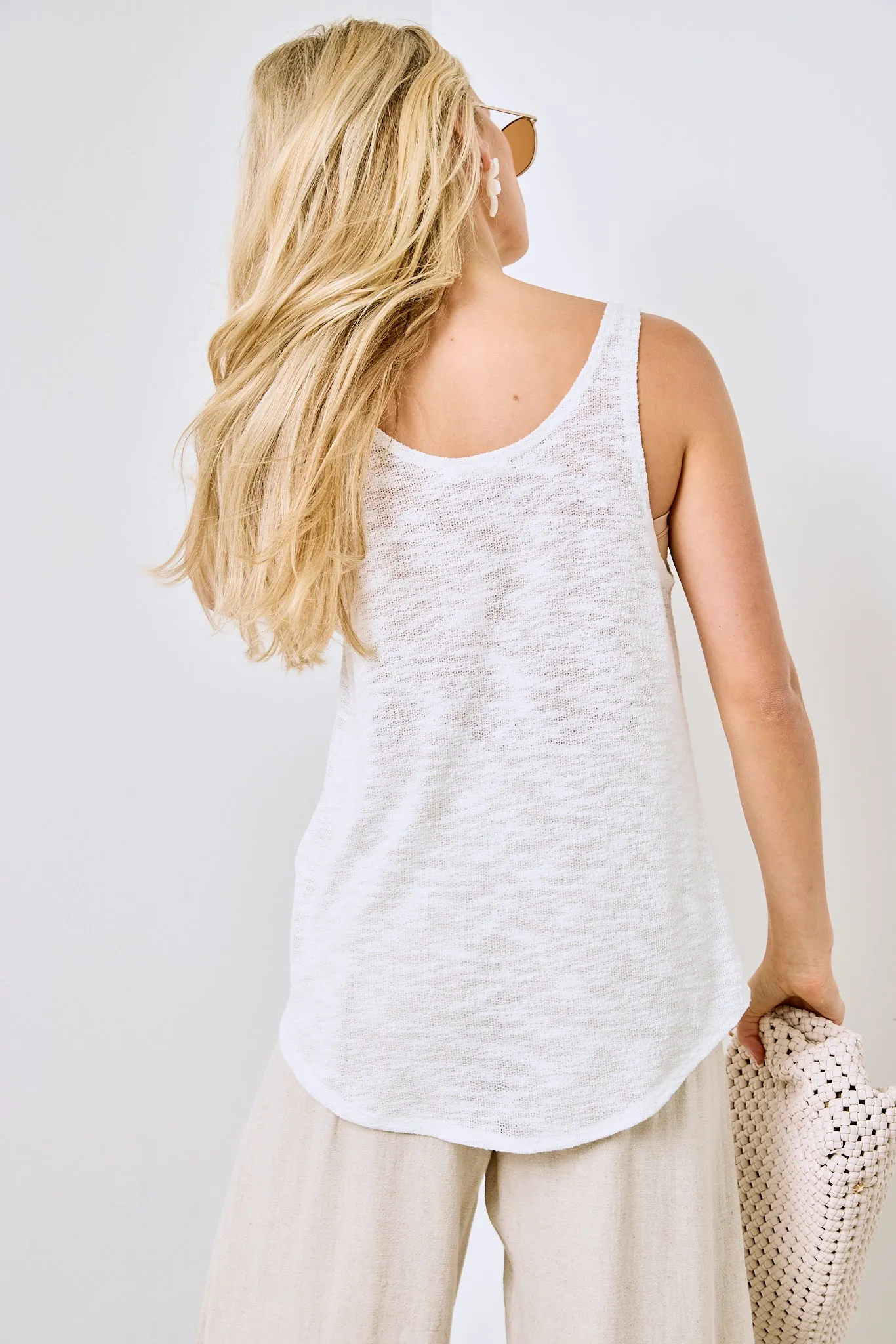 SALE - Oliver Low Neck Tank Top sold by fab'rik product image thumbnail 3