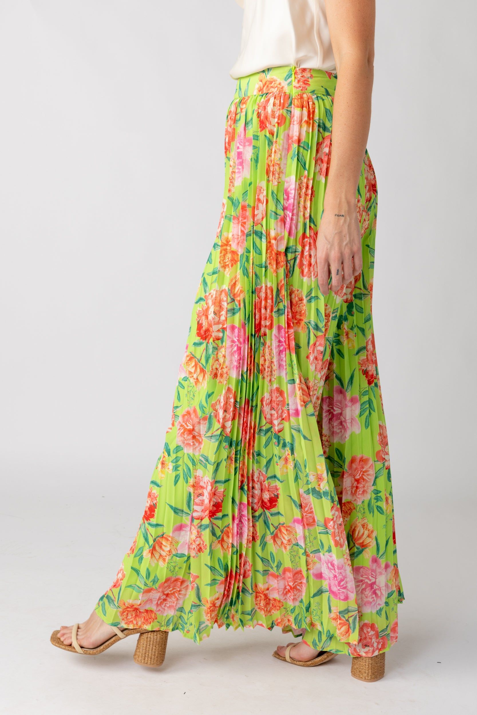 SALE - Camille Pleated Floral Pants sold by fab'rik product image thumbnail 2