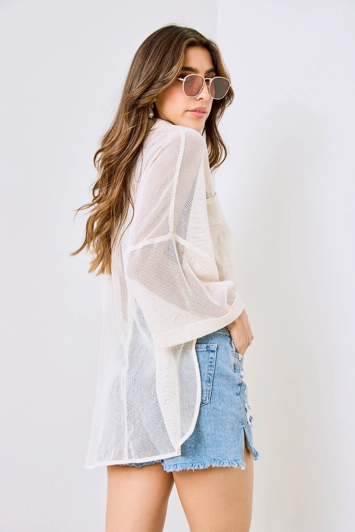 Mia Soft Washed Shirt sold by fab'rik