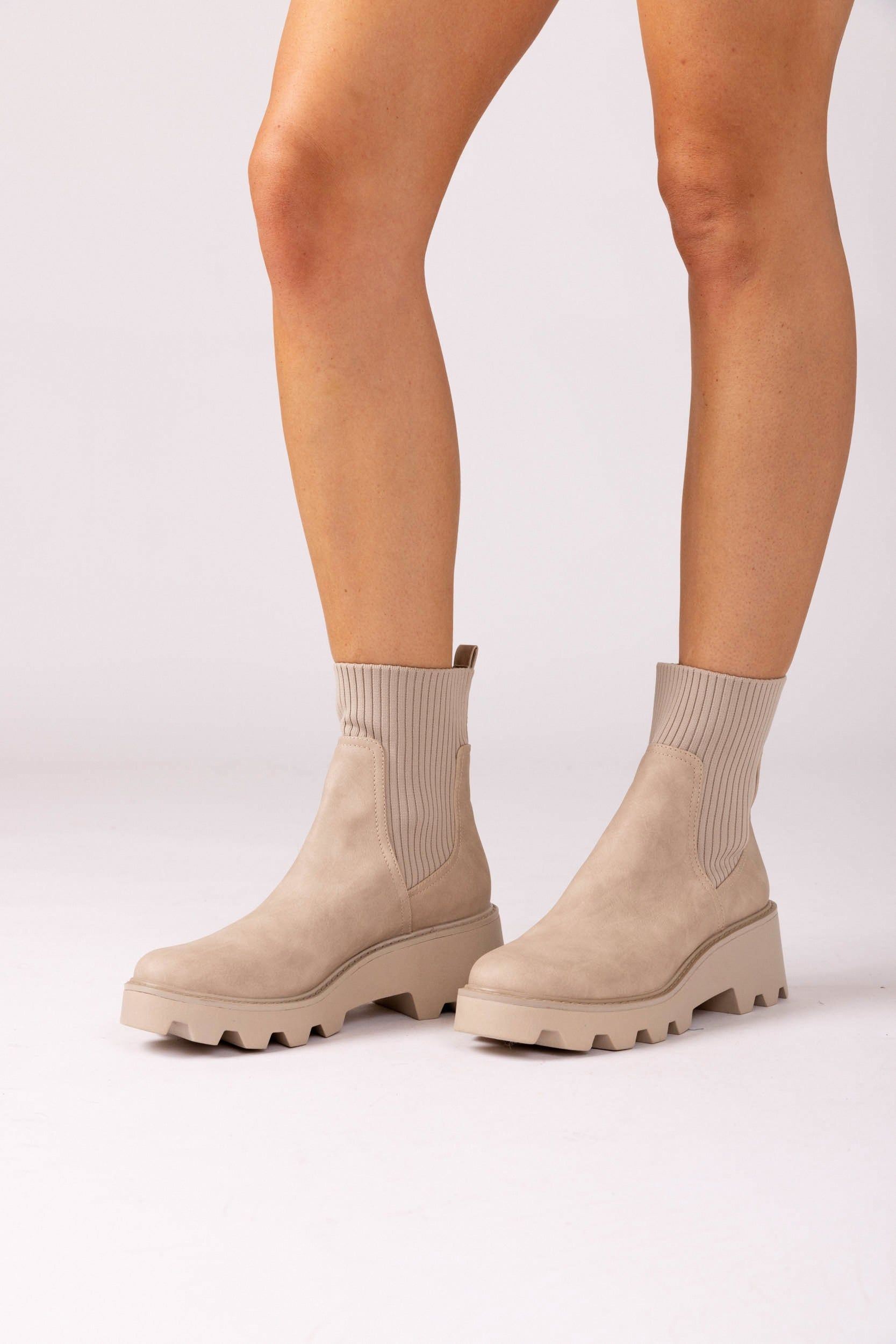 DV Villa Chelsea Lug Sole Booties sold by fab'rik