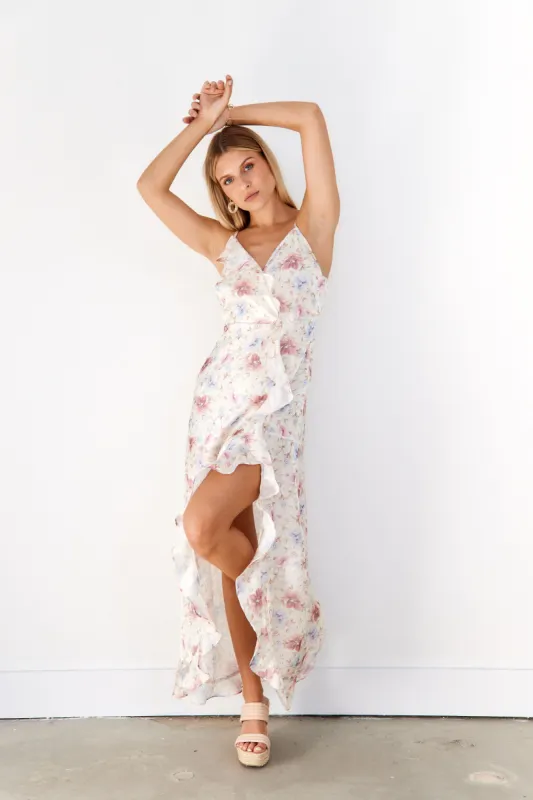 SALE - Erin Ruffle Front Slip Dress sold by fab'rik