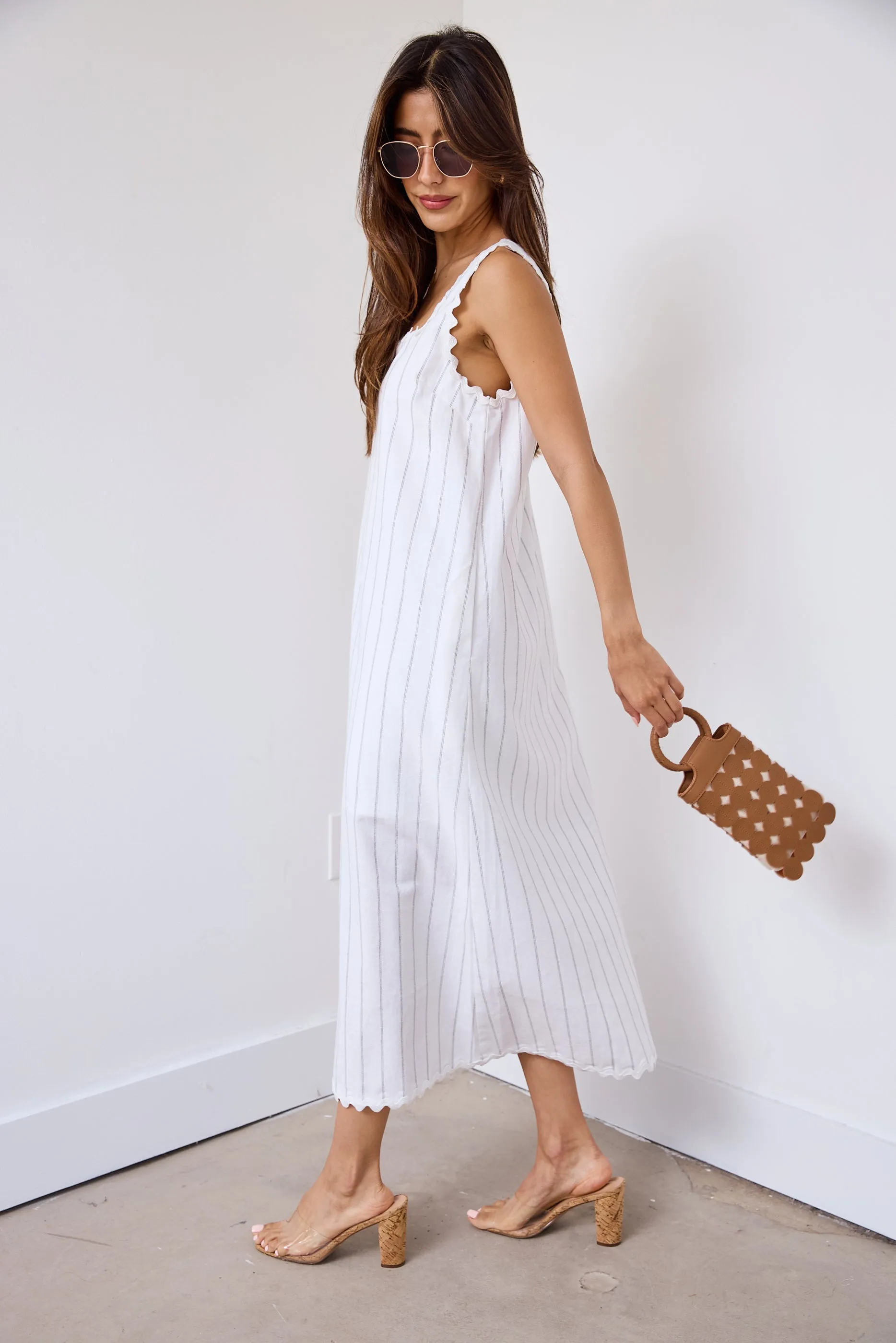 SALE - Bryan Ric Rac Midi Dress sold by fab'rik product image thumbnail 3