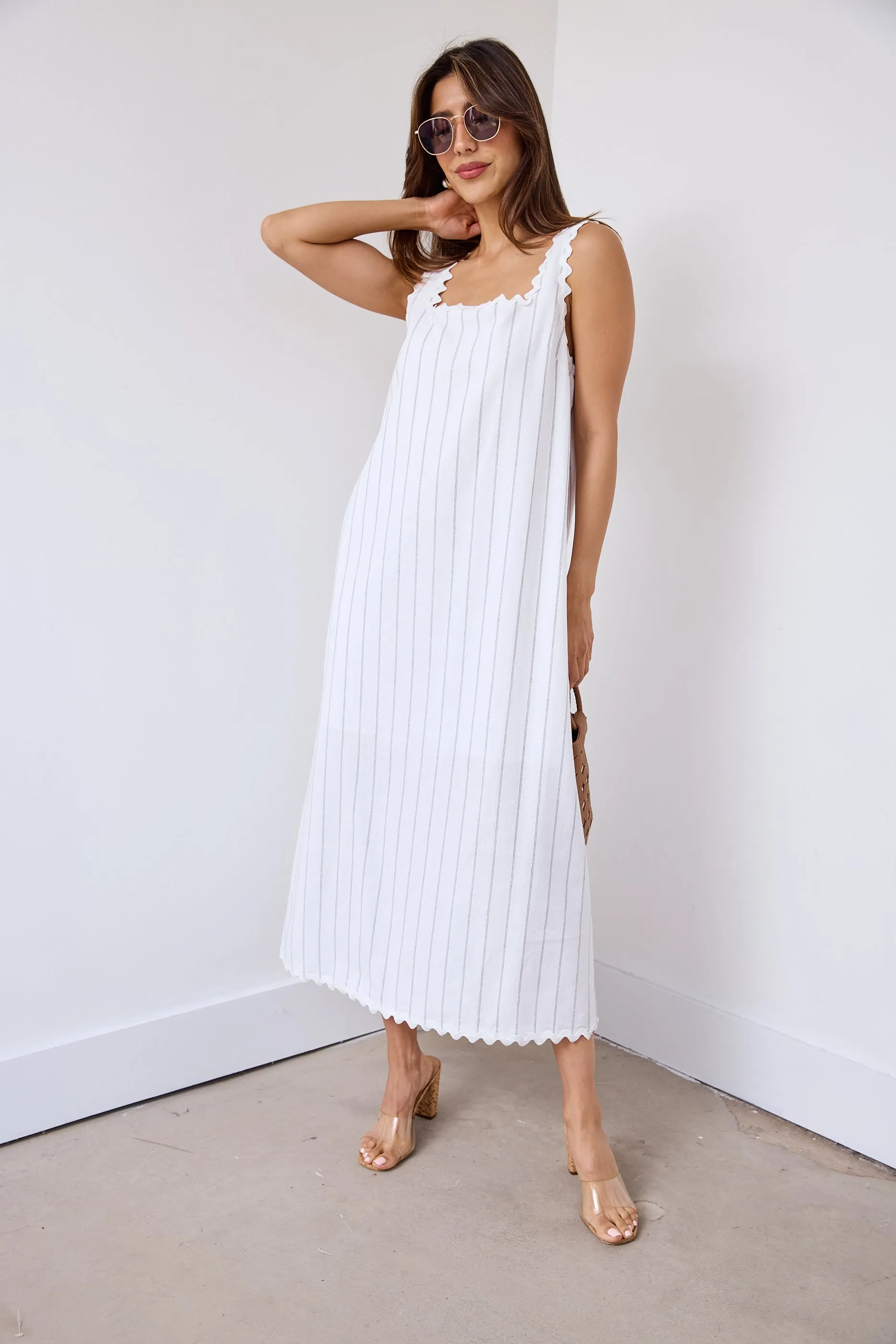 SALE - Bryan Ric Rac Midi Dress sold by fab'rik