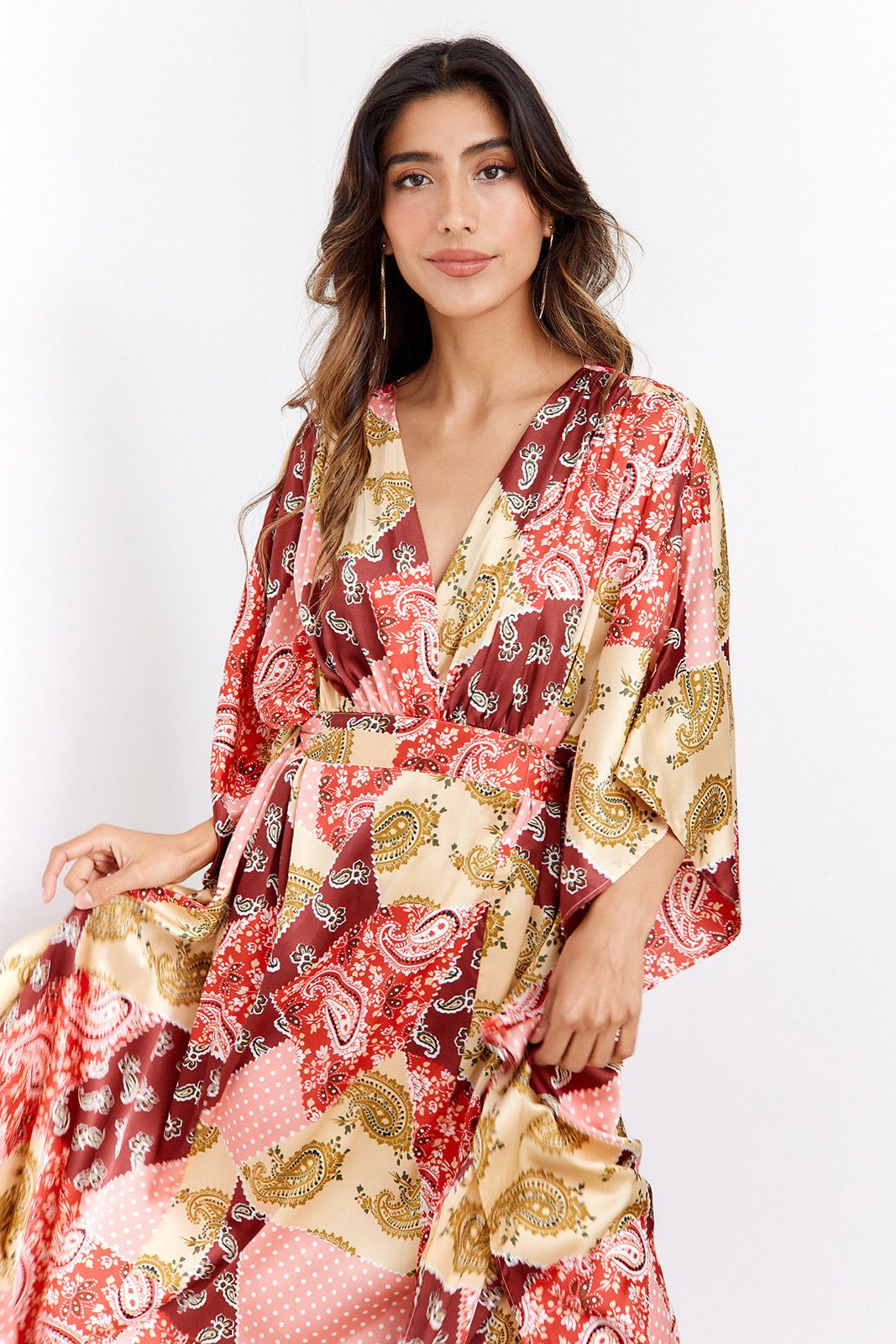 SALE - Rina Kimono Maxi Dress sold by fab'rik product image thumbnail 4