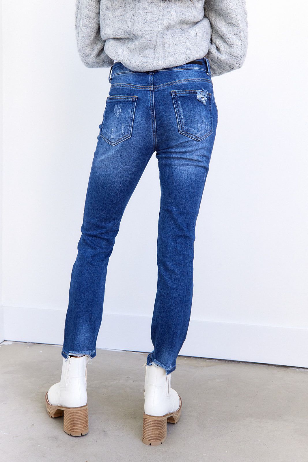 SALE - Loren Distressed Skinny Jean sold by fab'rik product image thumbnail 2