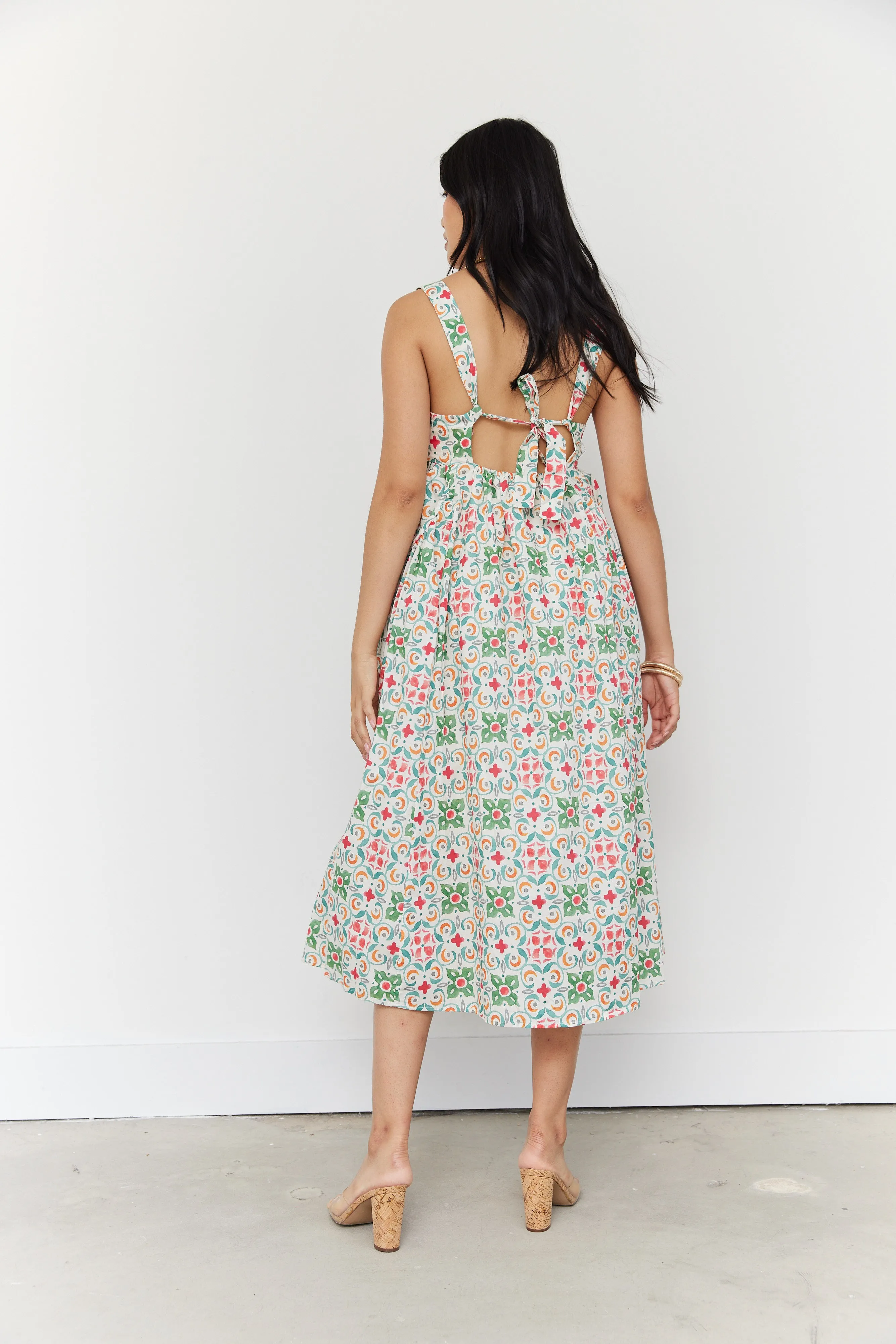 SALE - Siena Floral Midi Dress sold by fab'rik product image thumbnail 4